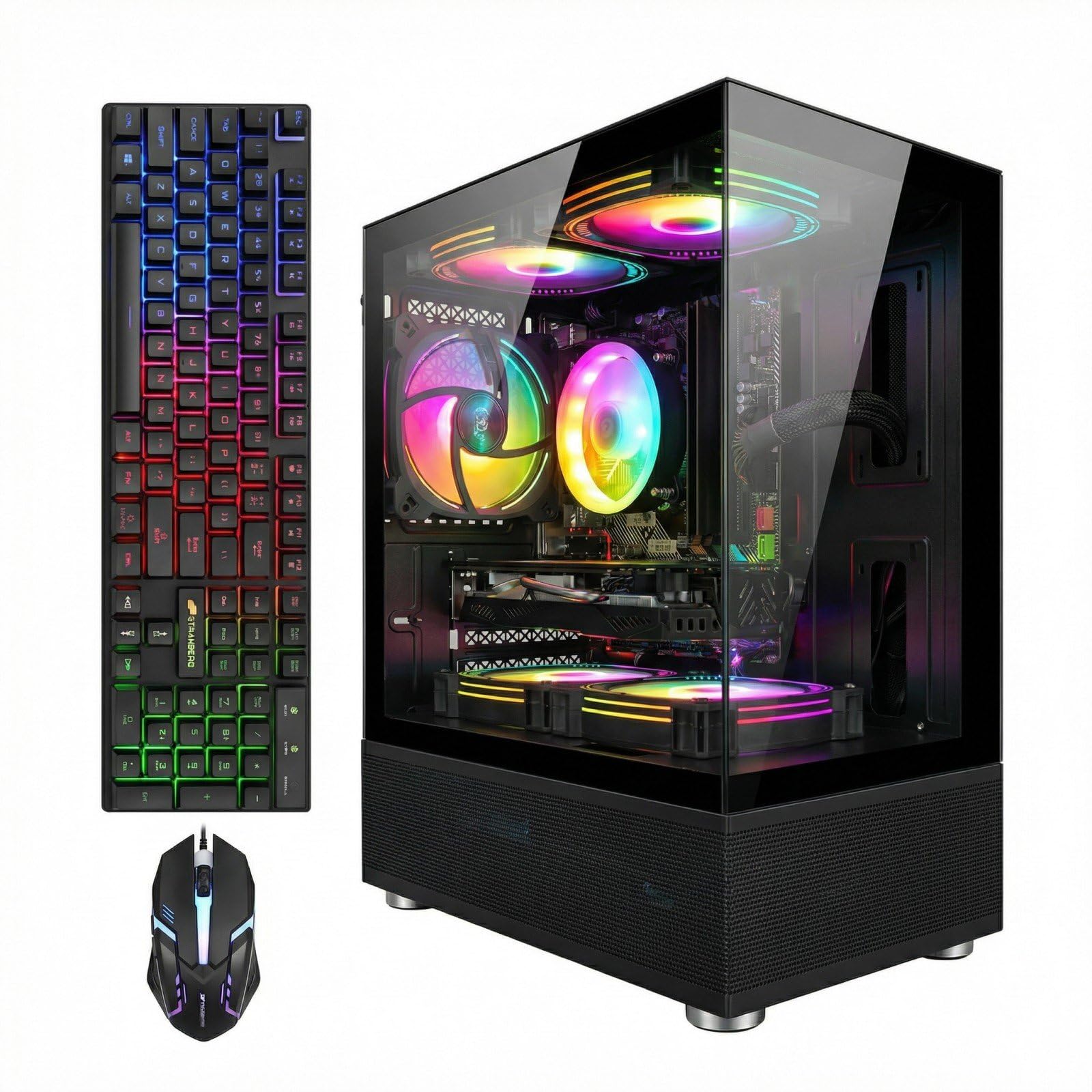 Amazon.com: STGAubron Gaming PC Desktop Computer, Radeon RX 580